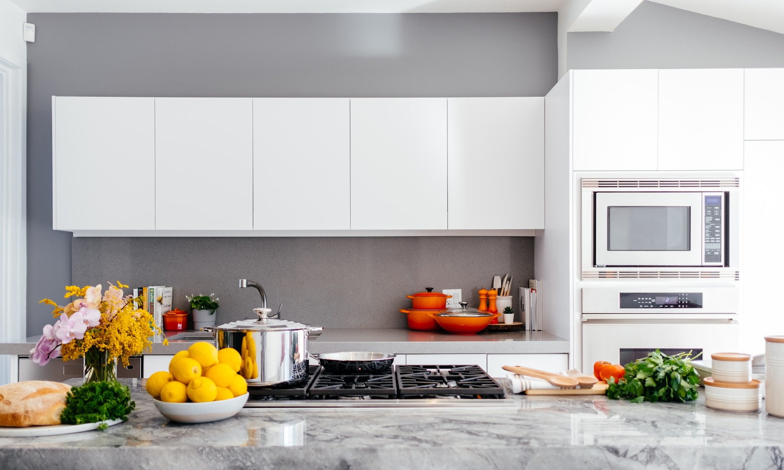 A bright kitchen prepared for everyday family routines